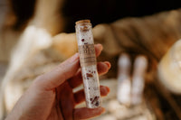 Herbal Bath Salts Test Tubes | Made With Dried Flowers