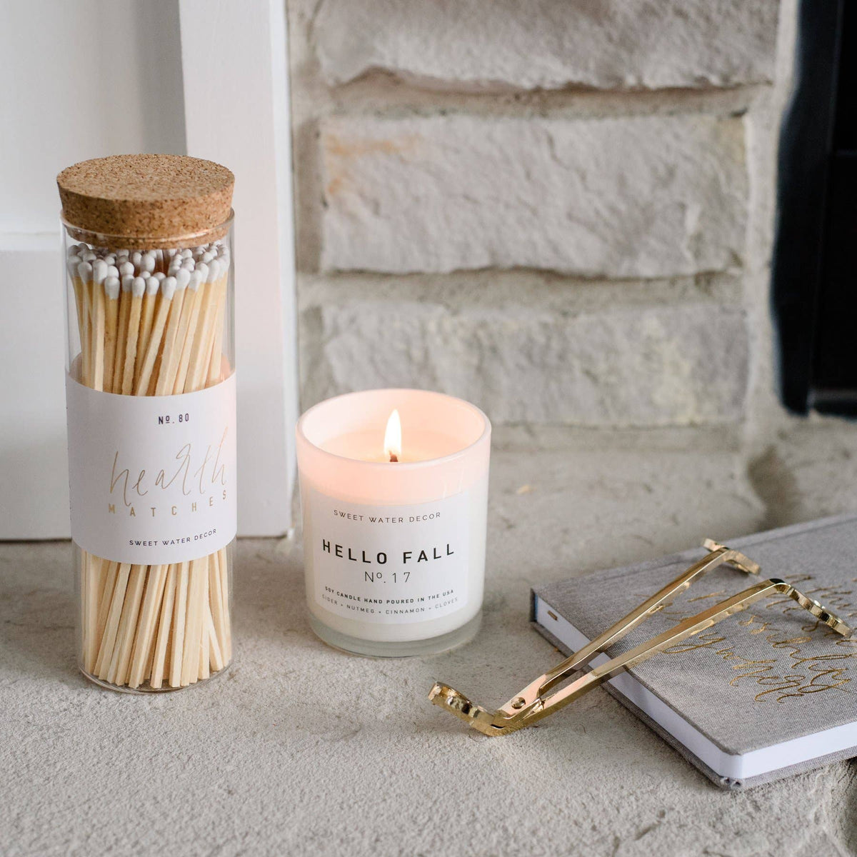 Gold Candle Care Kit - Home Decor & Gifts