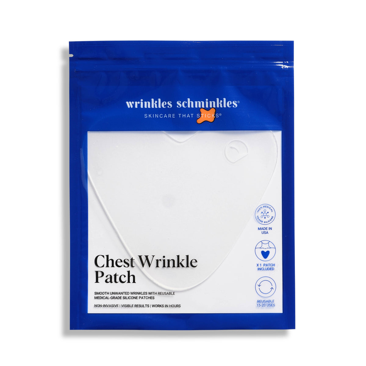 Reusable Chest Wrinkle Patch