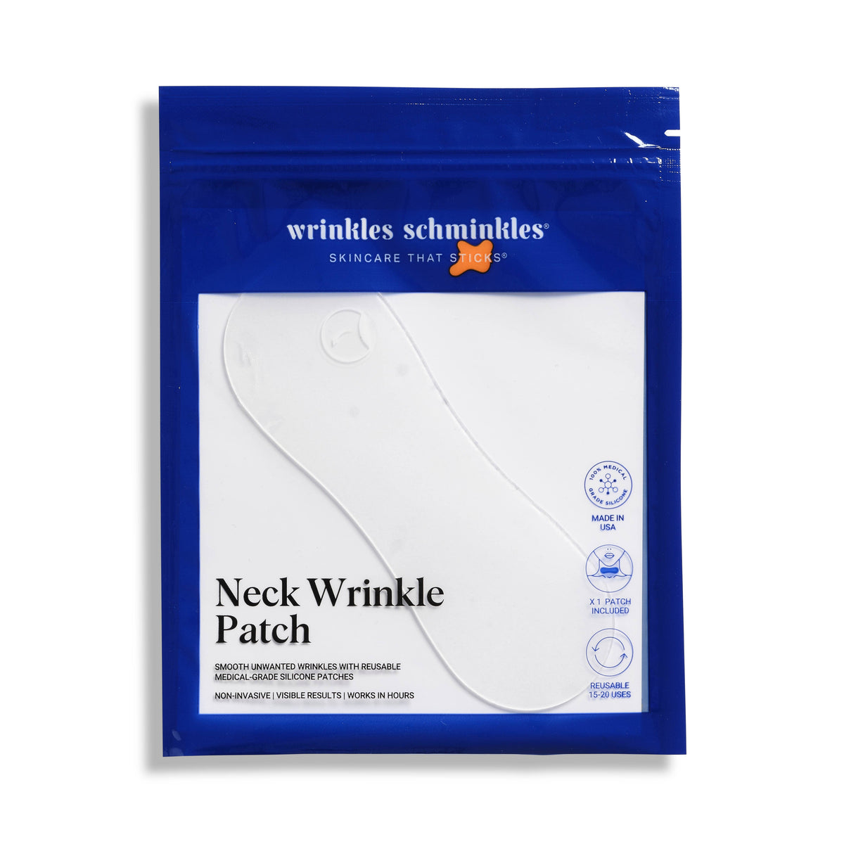 Reusable Neck Wrinkle Patch