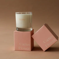 Cactus Flower Candle