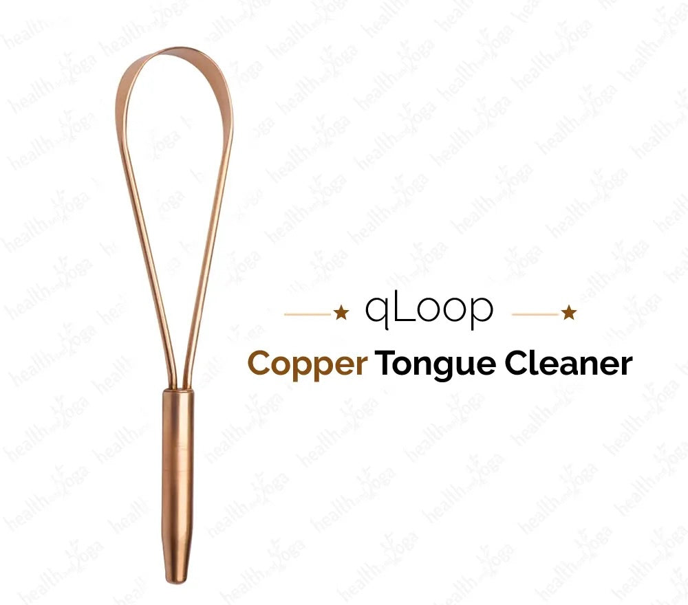 QLoop Copper Tongue Scraper