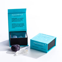 Aquarius Zodiac Mini Crystal Pack ♒ Stocking Stuffer!