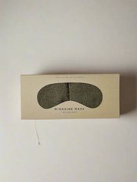 Eye Mask  - Olive | Spa Eye Pillow, Weighted