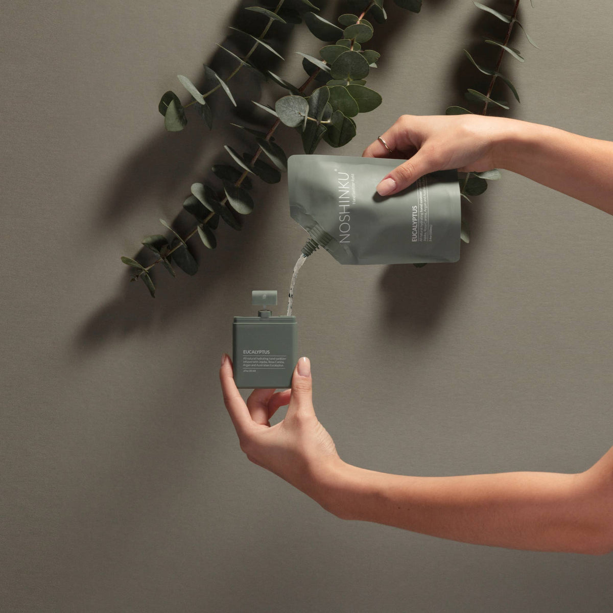 REFILLABLE Eucalyptus Nourishing Pocket Sanitizer