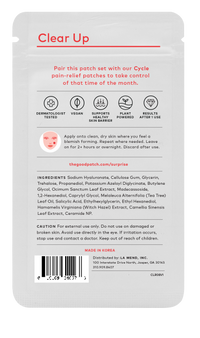 Clear Up Microdart Patches