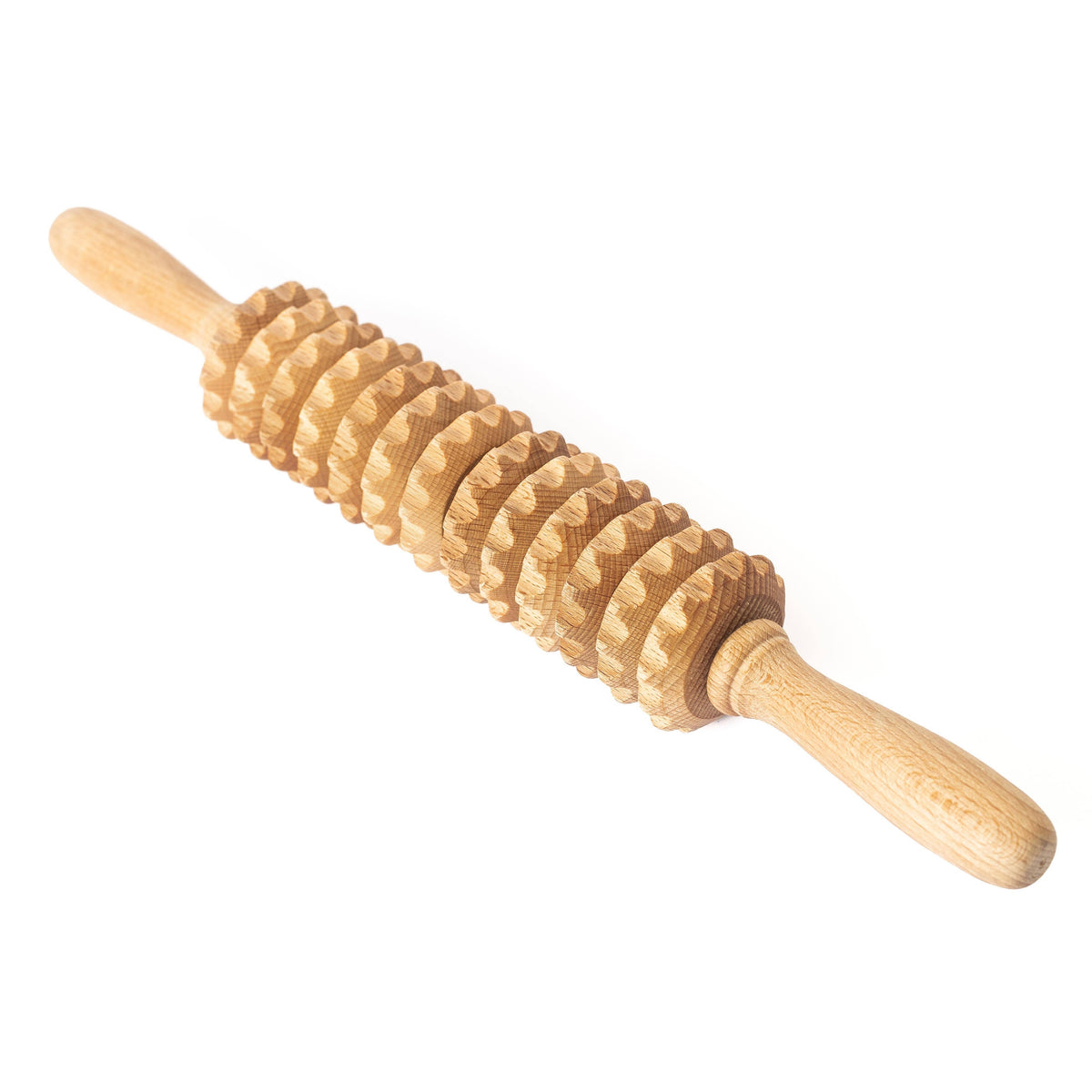 Wooden Cellulite Massage Roller Tool Brush Massager Leg Body