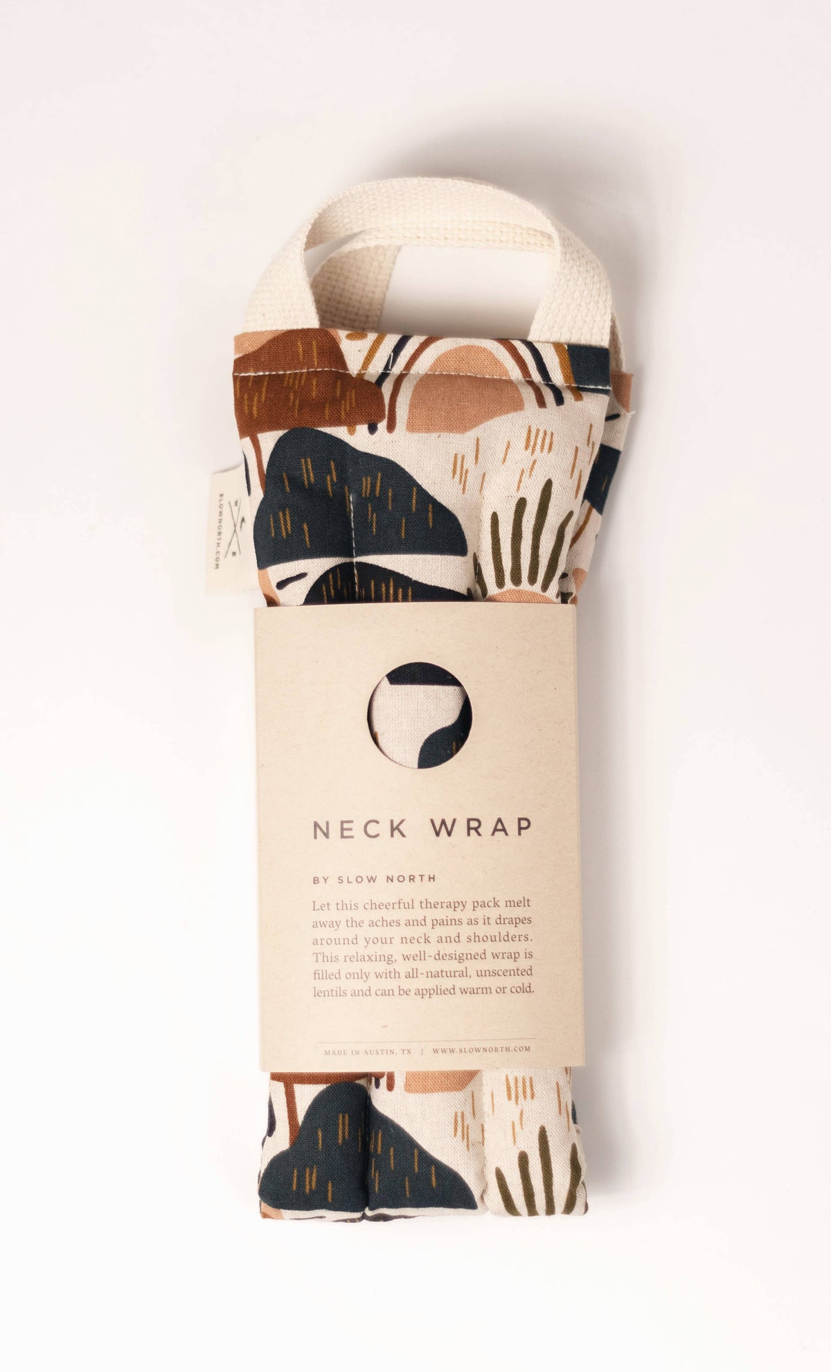 Neck Wrap Therapy Pack – Rainbow Hill | Microwaveable Neck Pillow for Relaxation