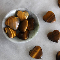 Tiger's Eye Heart (Crystals & Stones)