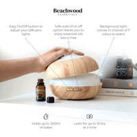 Ultrasonic Diffuser - Modern White (300 mL)
