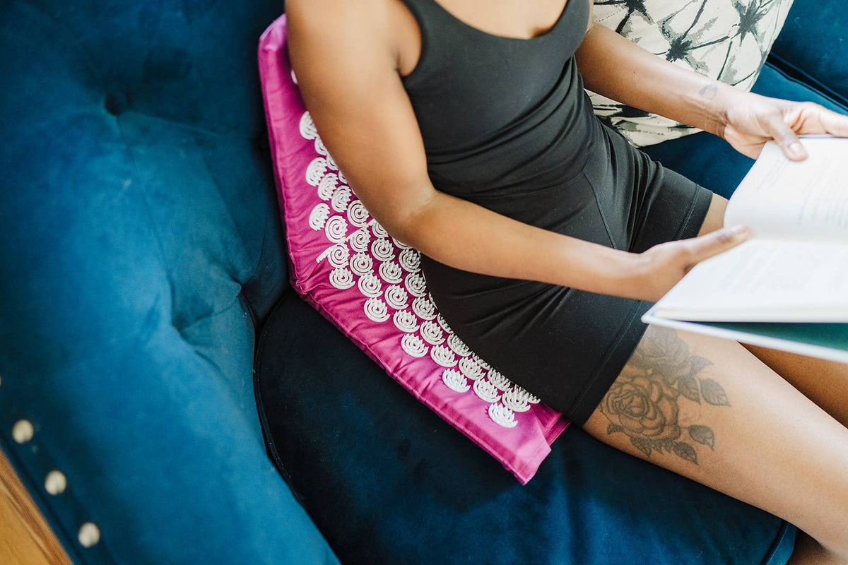 Spirol Acupressure Mat and Pillow Set