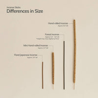 Hinoki Japanese Incense Set l 30 sticks