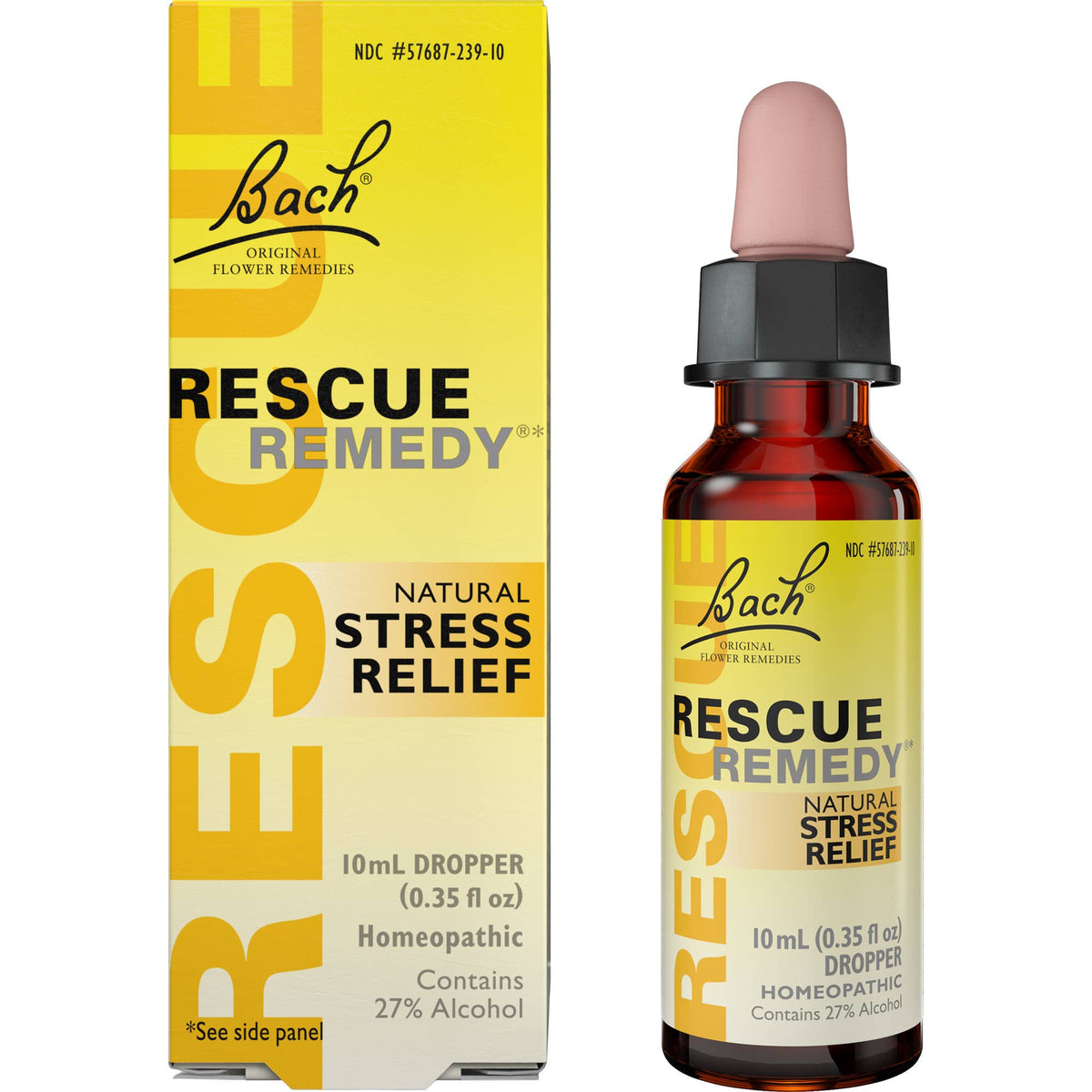 Bach Rescue Remedy Natural Stress Relief Dropper