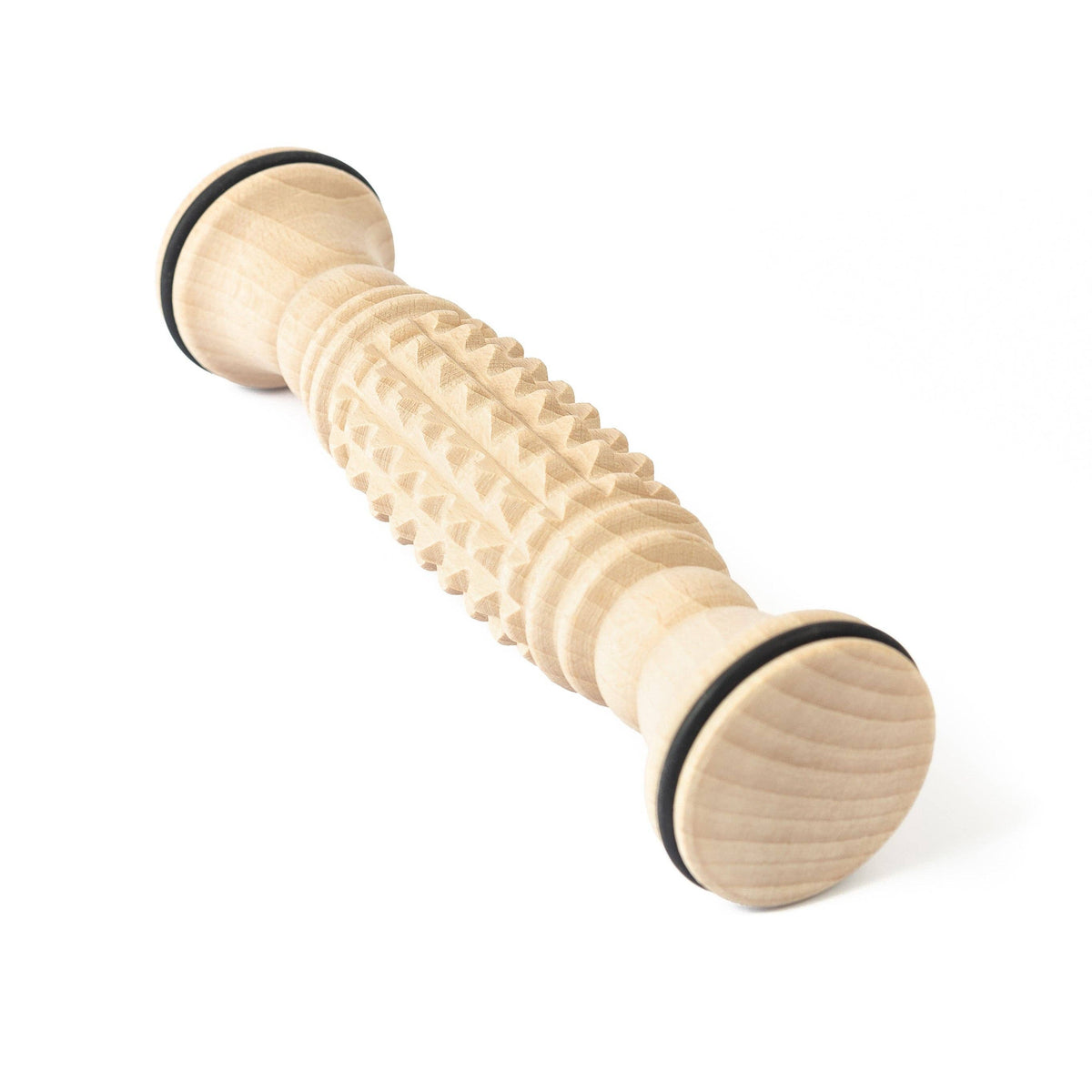 Foot Massager Massage Tool for Feet Wooden Roller 20 x 5 cm