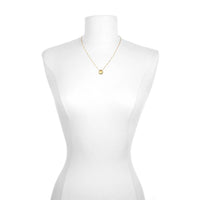 Gemstone Teardrop Necklace