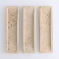 Travertine Incense Holder