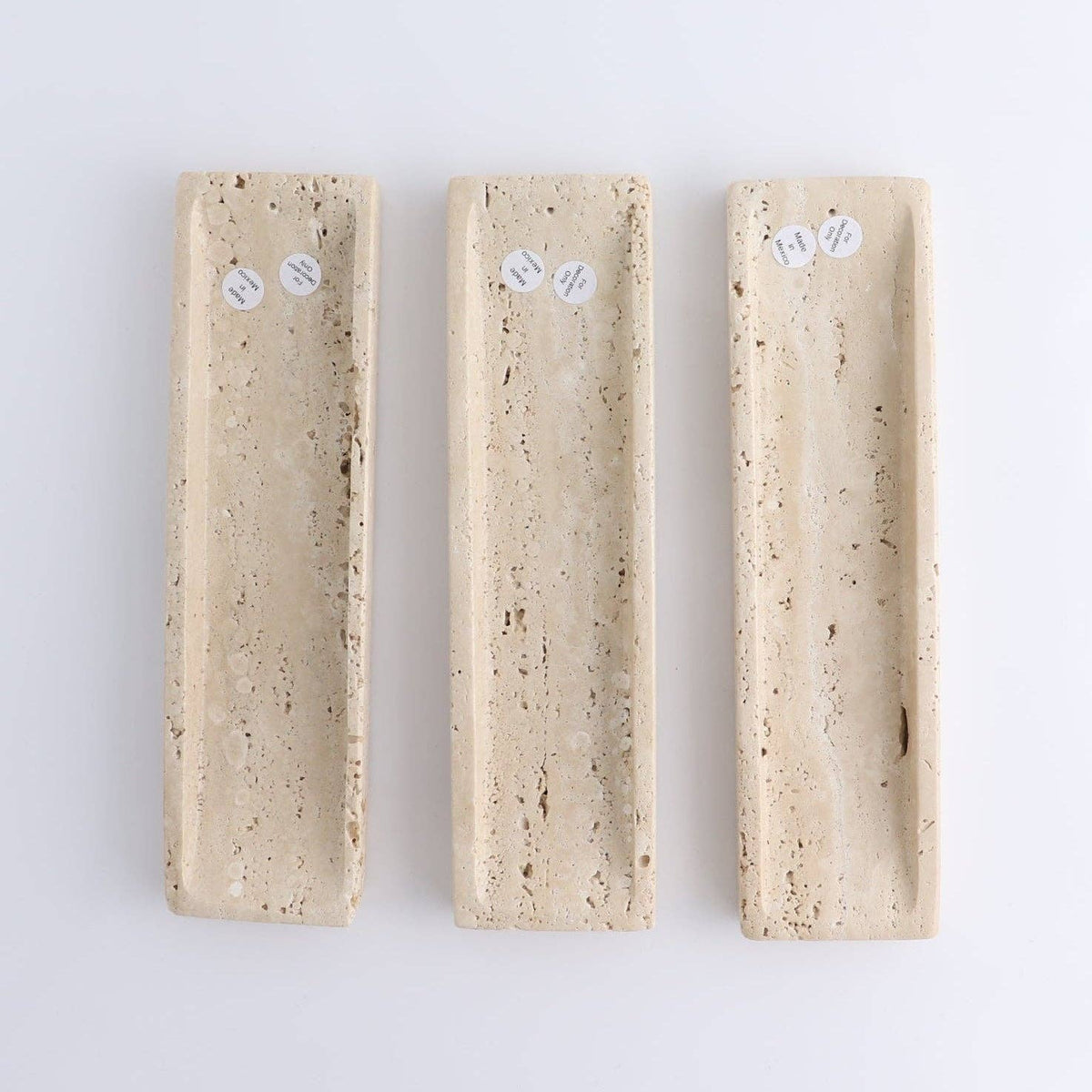 Travertine Incense Holder