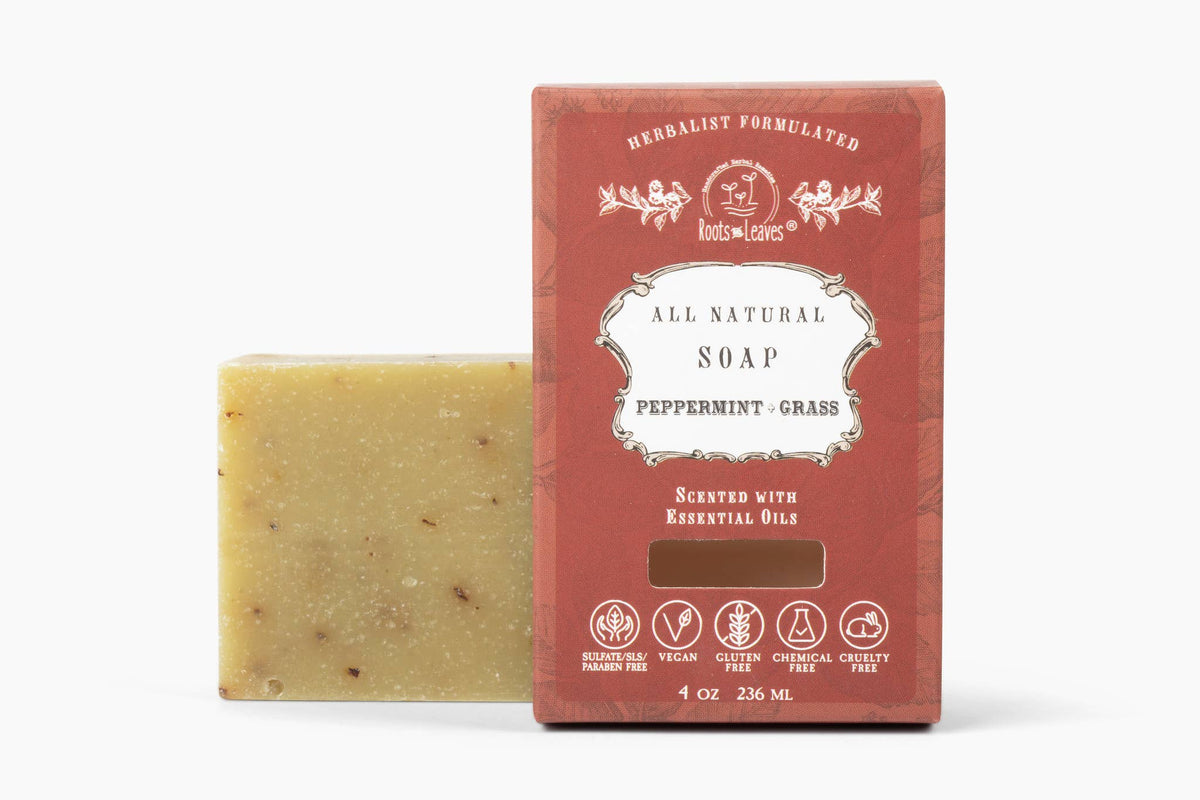 Organic Vegan "Peppermint" Bar Soap