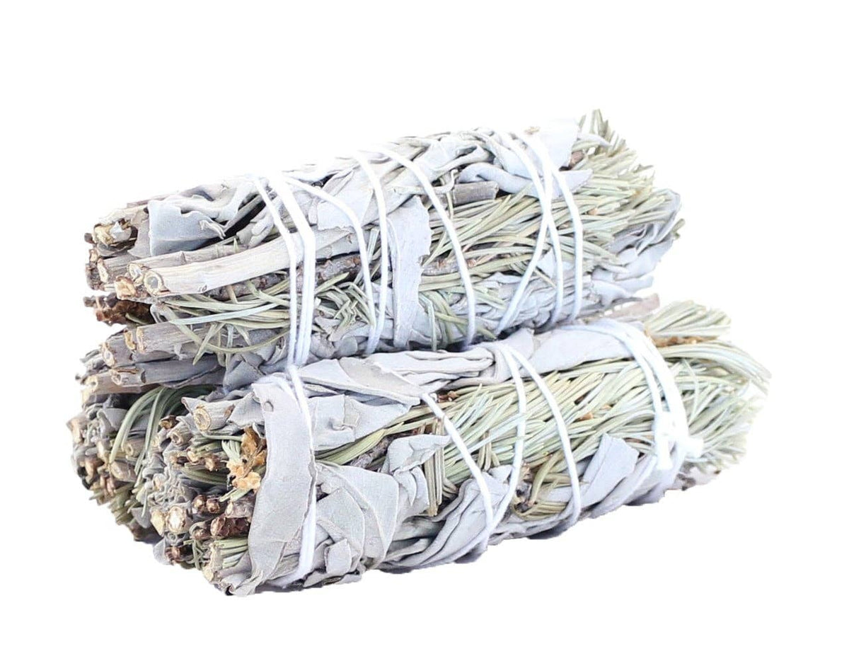 Smudge Stick - White Sage & Pine (4 in.)