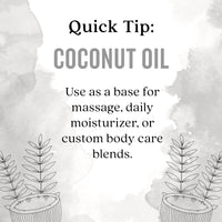 Coconut Oil, Fractionated Moisturizing Skin Care Oil 4 Fl Oz