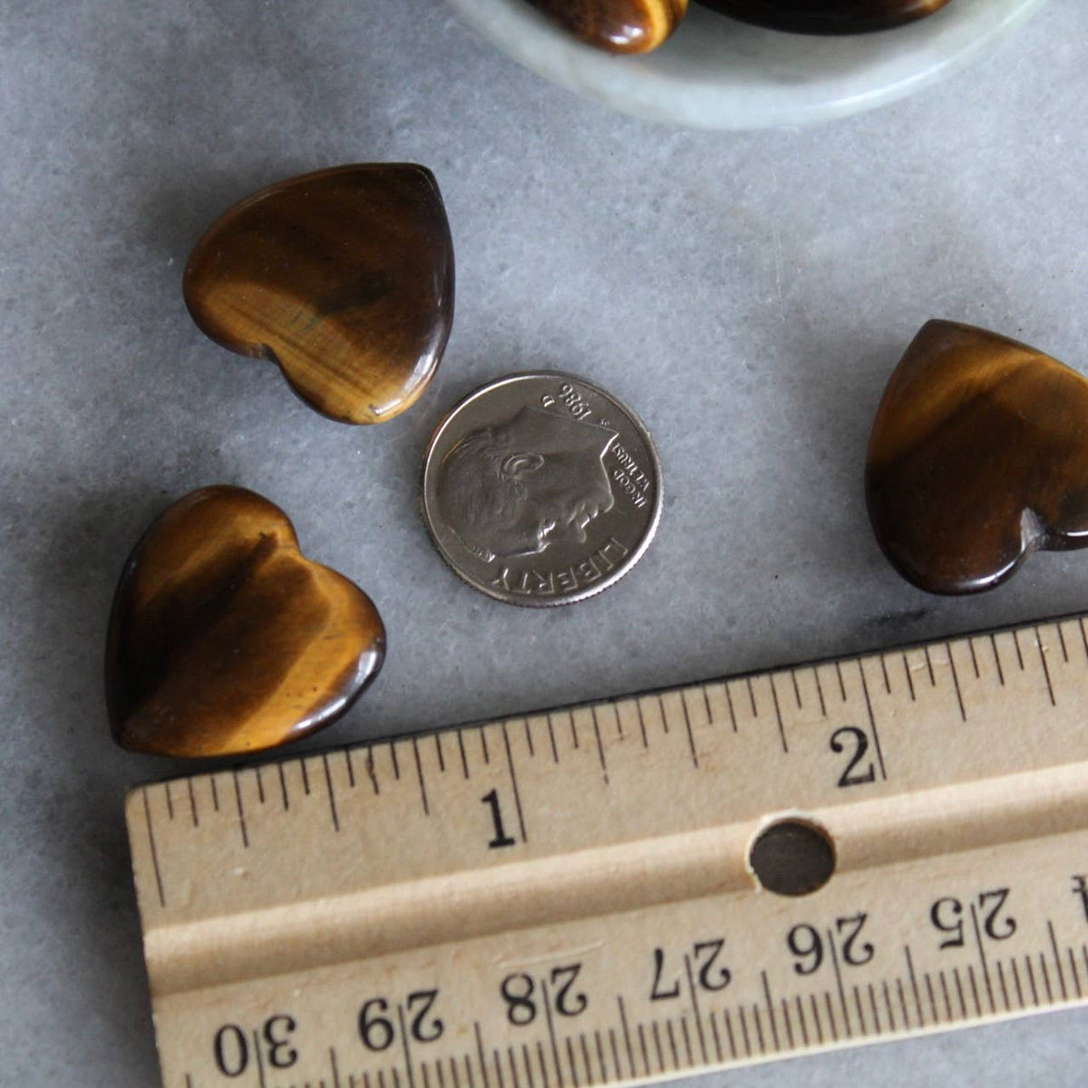 Tiger's Eye Heart (Crystals & Stones)