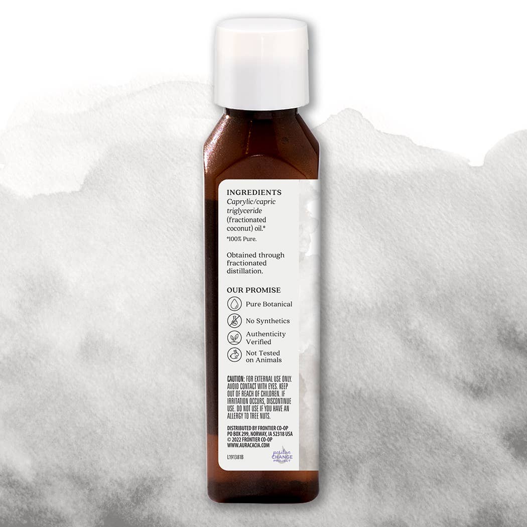 Coconut Oil, Fractionated Moisturizing Skin Care Oil 4 Fl Oz