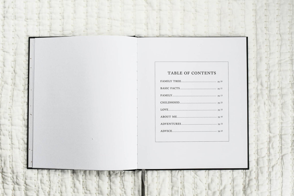 Legacy Journal: A Family Keepsake Book