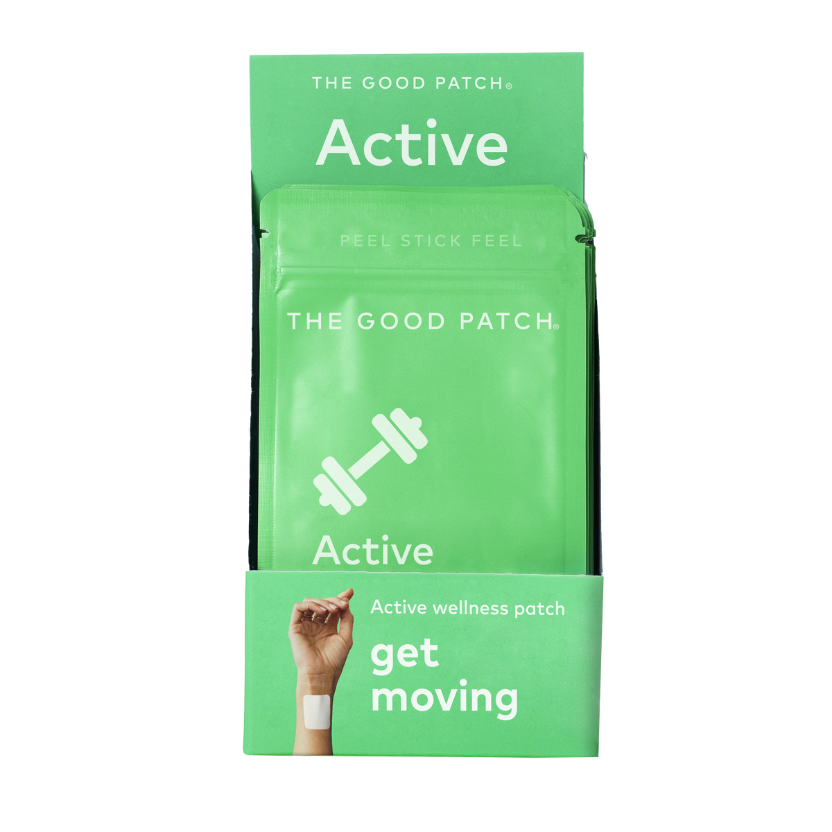 Active Wearable Wellness Patch - pk of 4