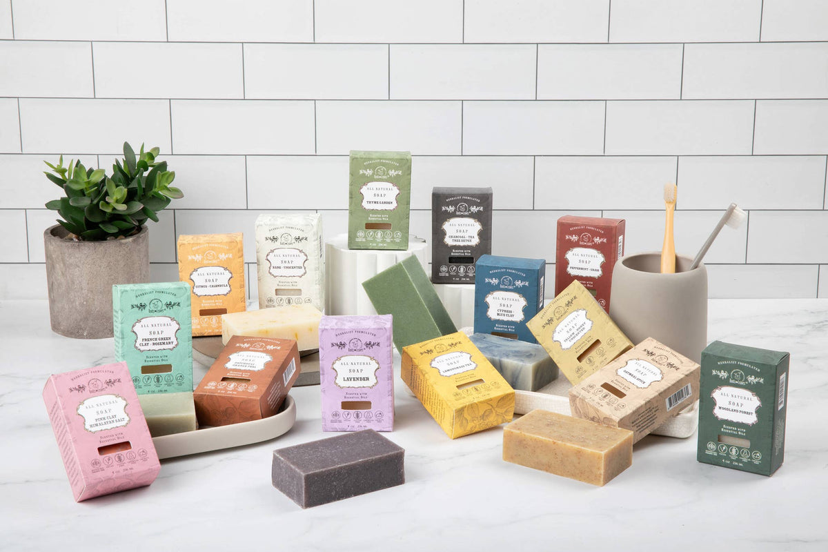 Organic Vegan "Patchouli + Orange" Bar Soap