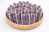 White Sage & Dried Lavender Smudge Sticks Bulk, Handcrafted