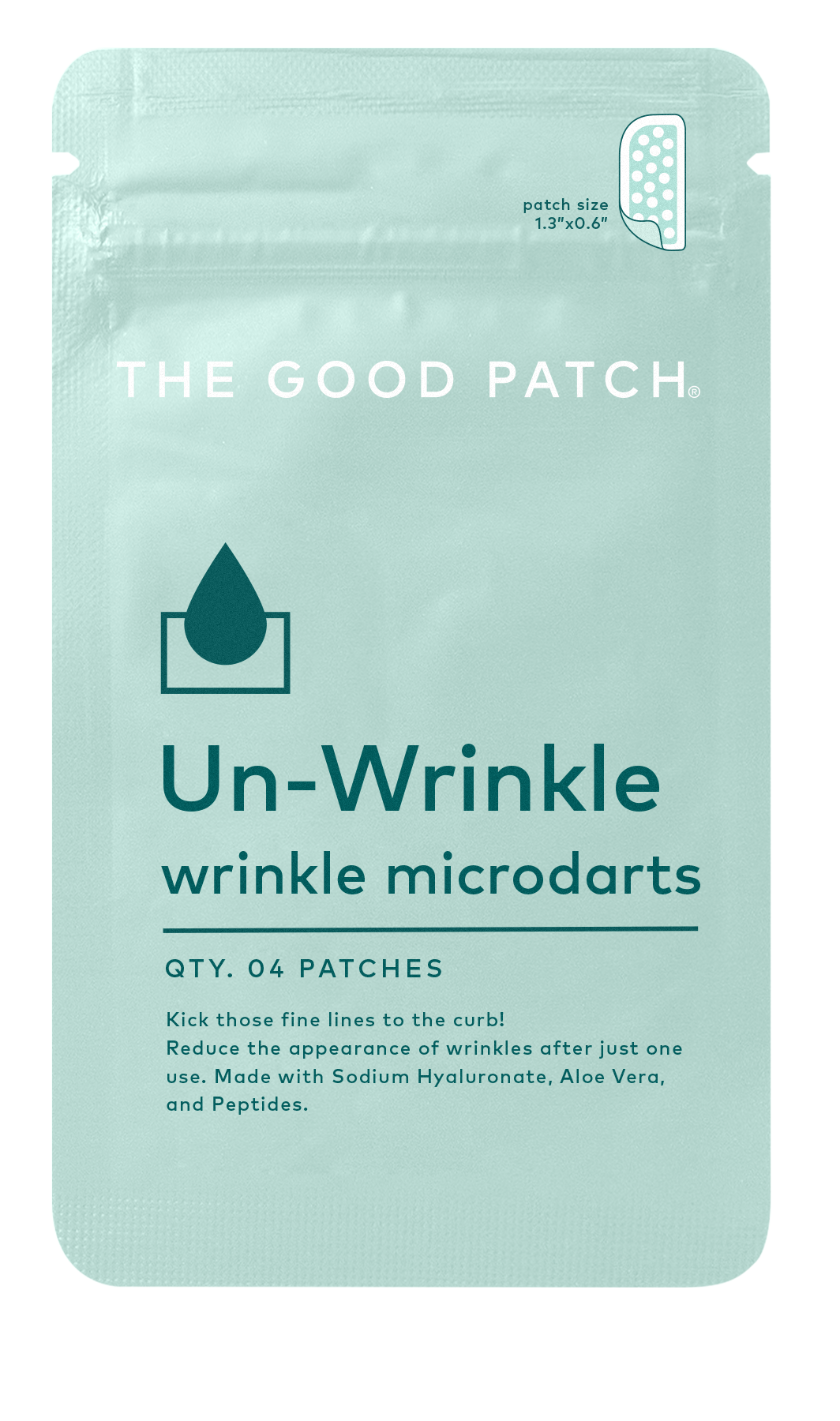 Un-Wrinkle Microdart Patches