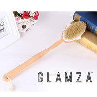 Glamza Pro Long Handle Dry Skin Body Brush