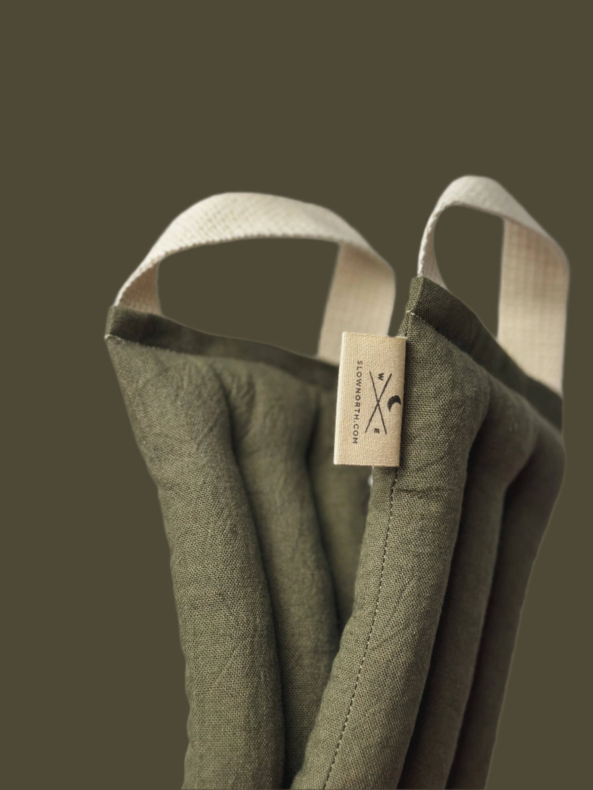 Neck Wrap Therapy Pack – Olive | Microwaveable Neck Pillow for Relaxation