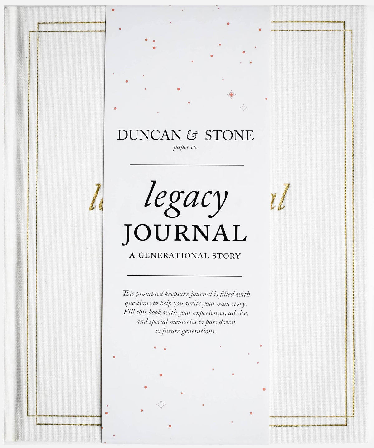 Legacy Journal: A Family Keepsake Book