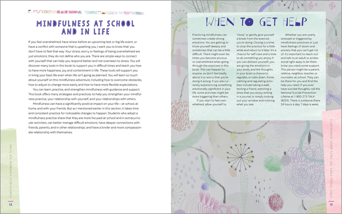 Mindfulness Workbook for Teens