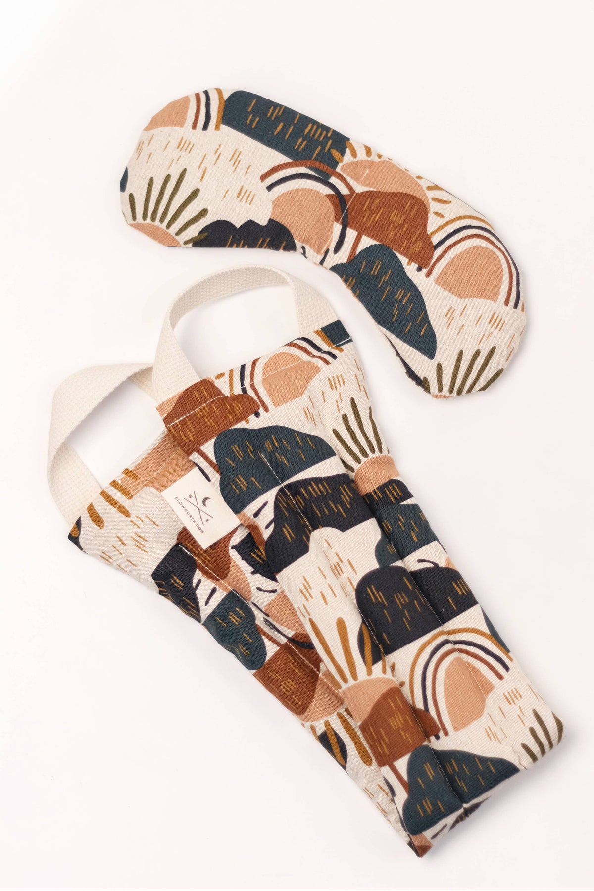 Neck Wrap Therapy Pack – Rainbow Hill | Microwaveable Neck Pillow for Relaxation