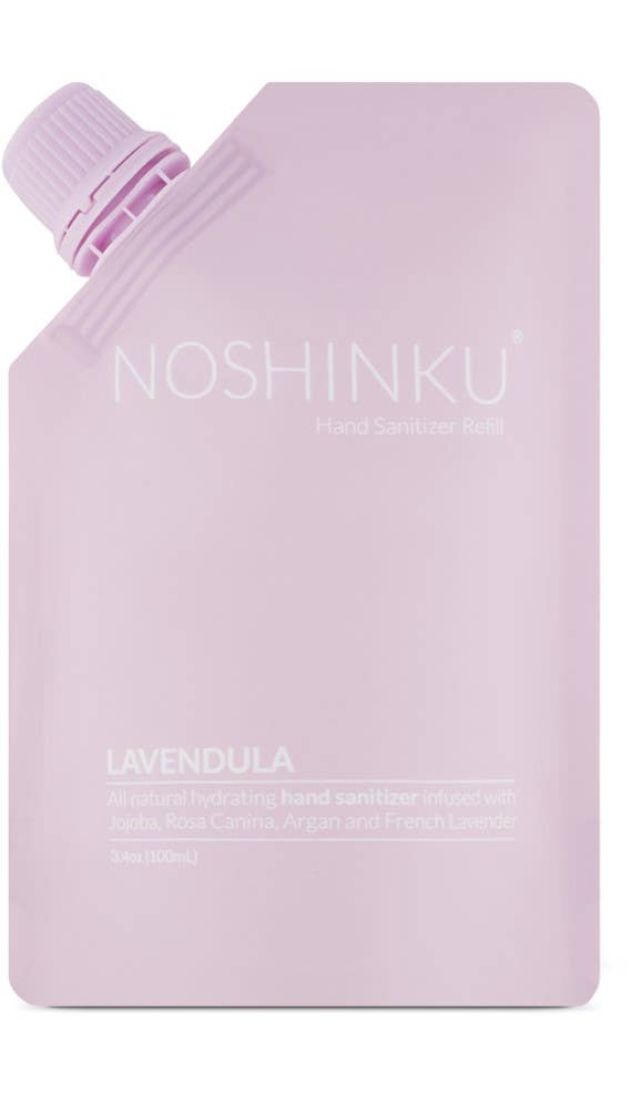 Lavendula Nourishing Hand Sanitizer Mini Refill Pouch