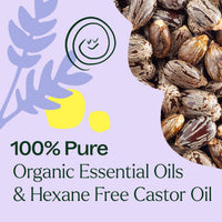 Organic Lavender & Frankincense Castor Body Oil Roll-On 30ml