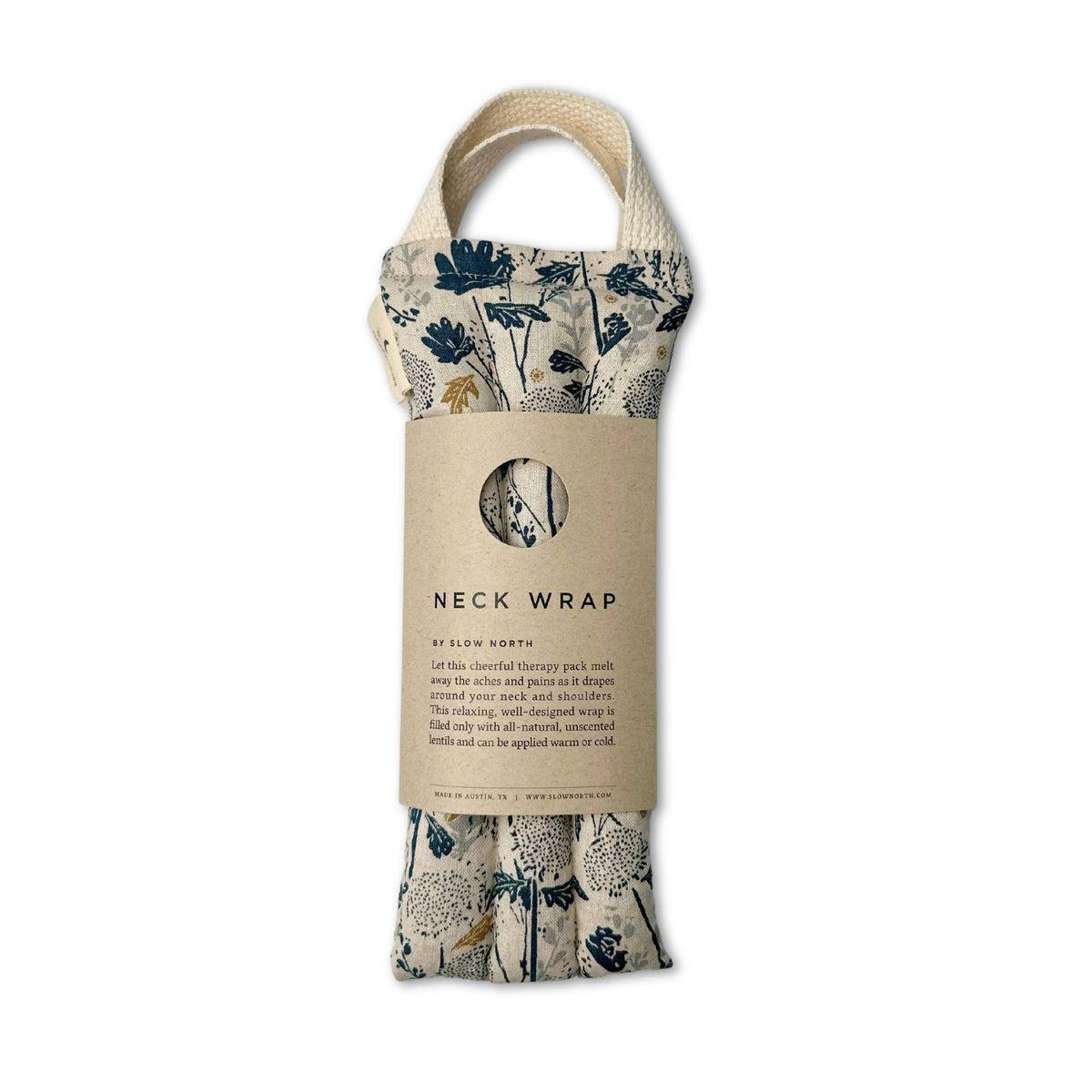 Neck Wrap Therapy Pack – Wander Field | Microwaveable Neck Pillow for Relaxation