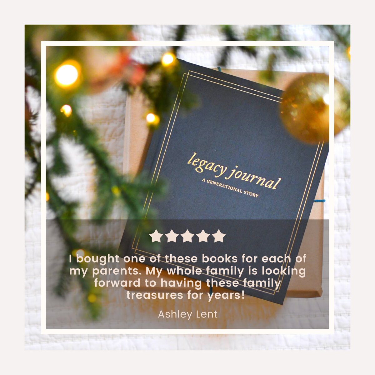 Legacy Journal: A Family Keepsake Book