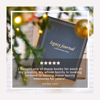 Legacy Journal: A Family Keepsake Book