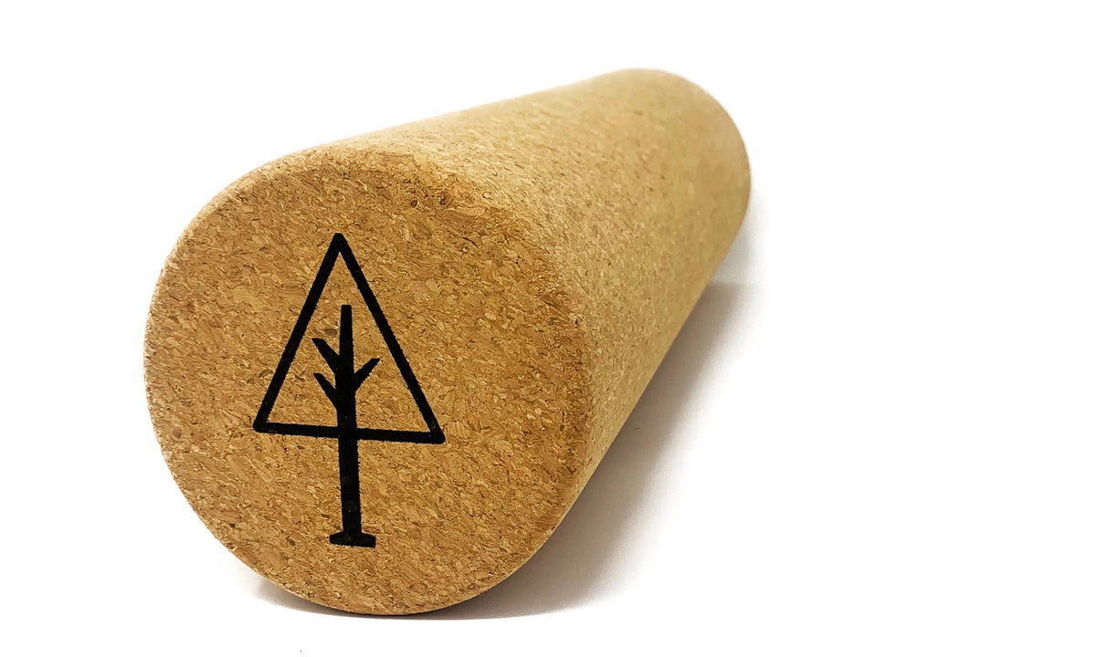 Rawlogy® Compact Cork Massage Roller