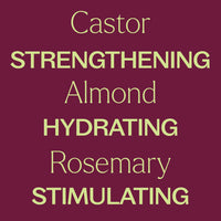 Rosemary & Castor Hair Oil 4 oz- Hair Growth & Scalp Health