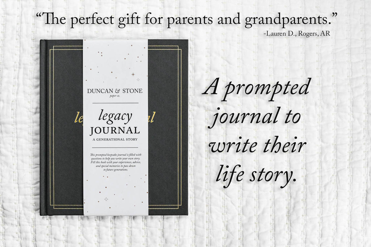 Legacy Journal: A Family Keepsake Book