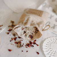 Herbal Oatmeal Bath Soak | Bath Tea- Lavender Rose Chamomile