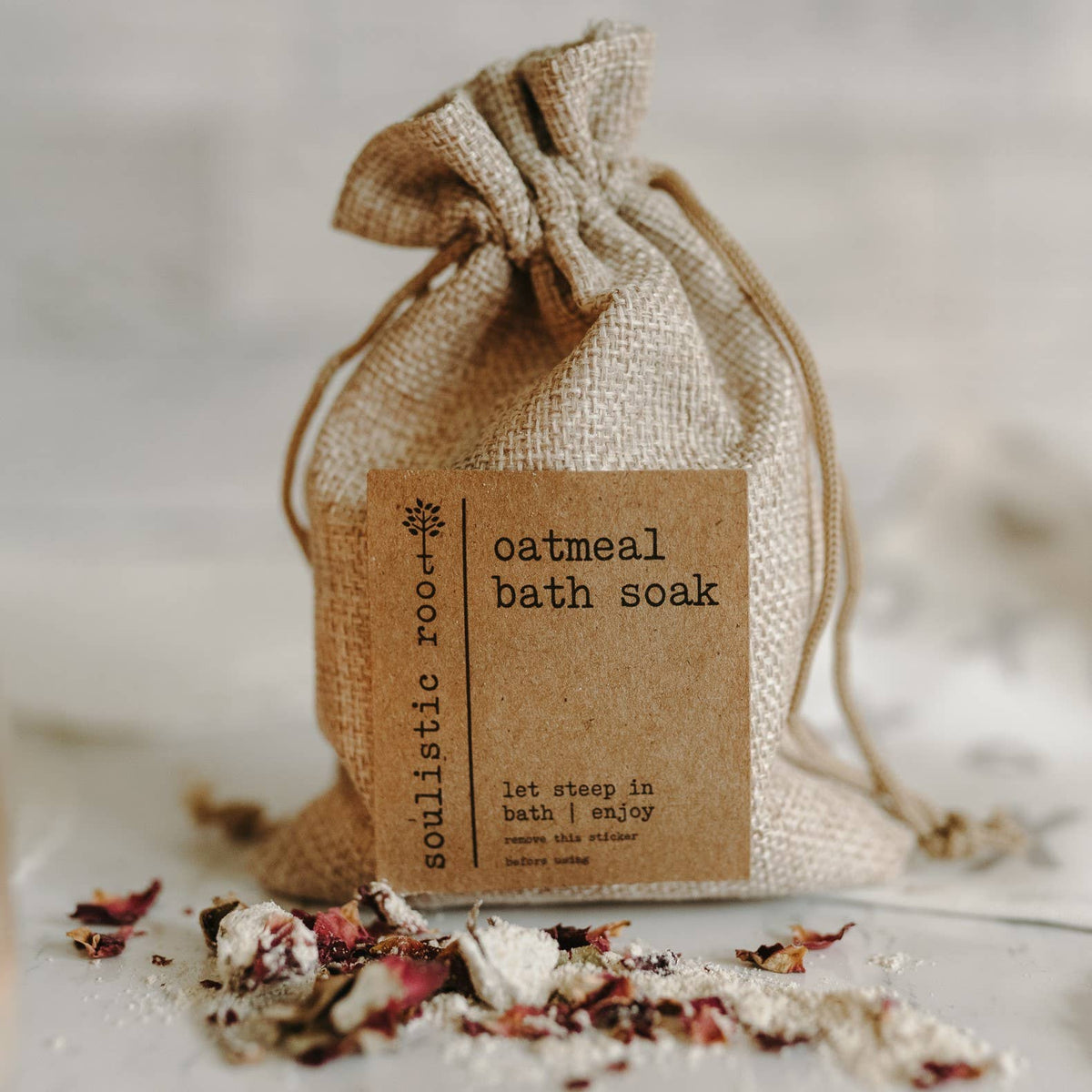 Herbal Oatmeal Bath Soak | Bath Tea- Lavender Rose Chamomile