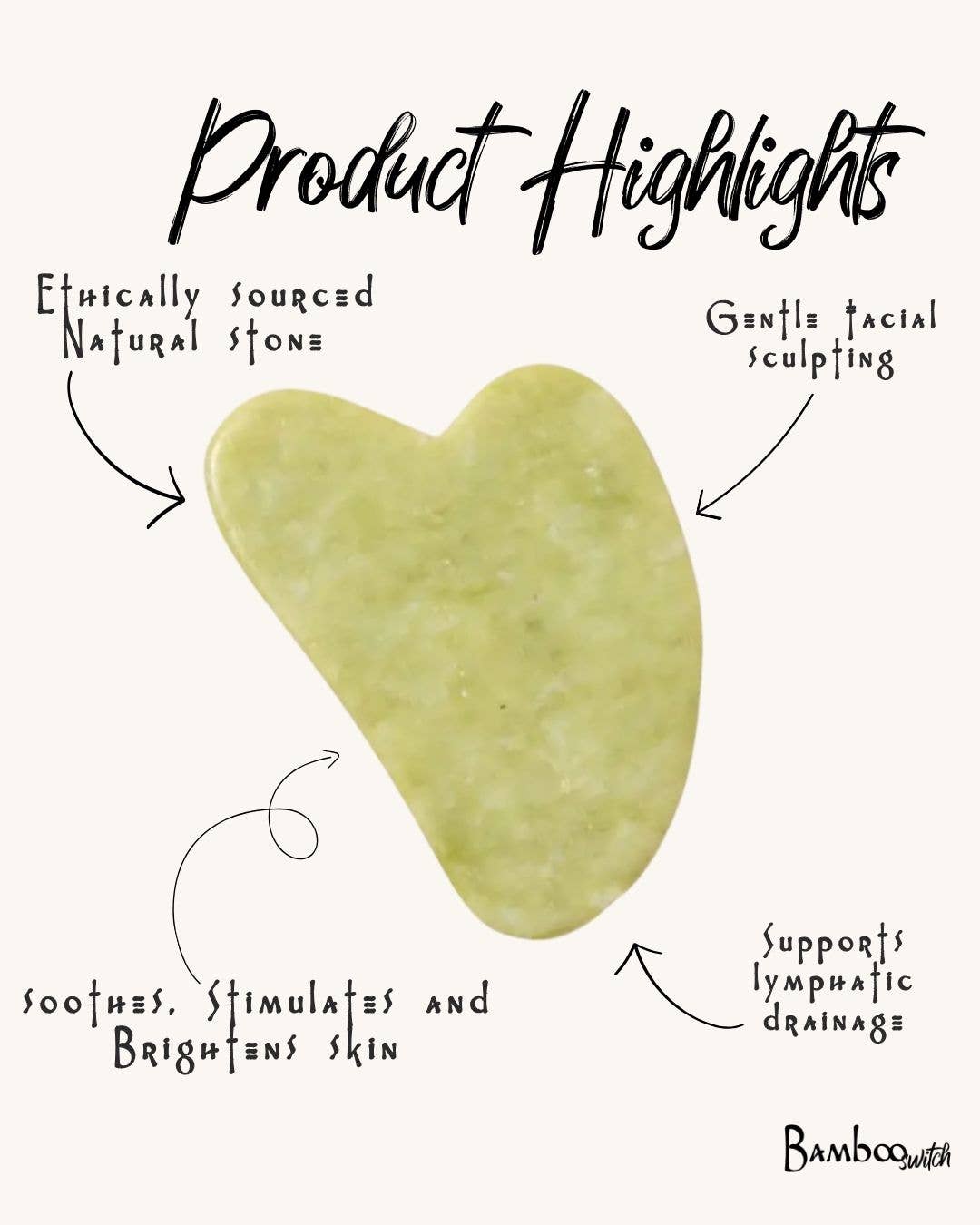 Jade Gua Sha | Facial Stone
