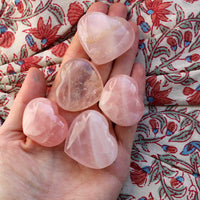 Rose Quartz Heart (Crystals & Stones)