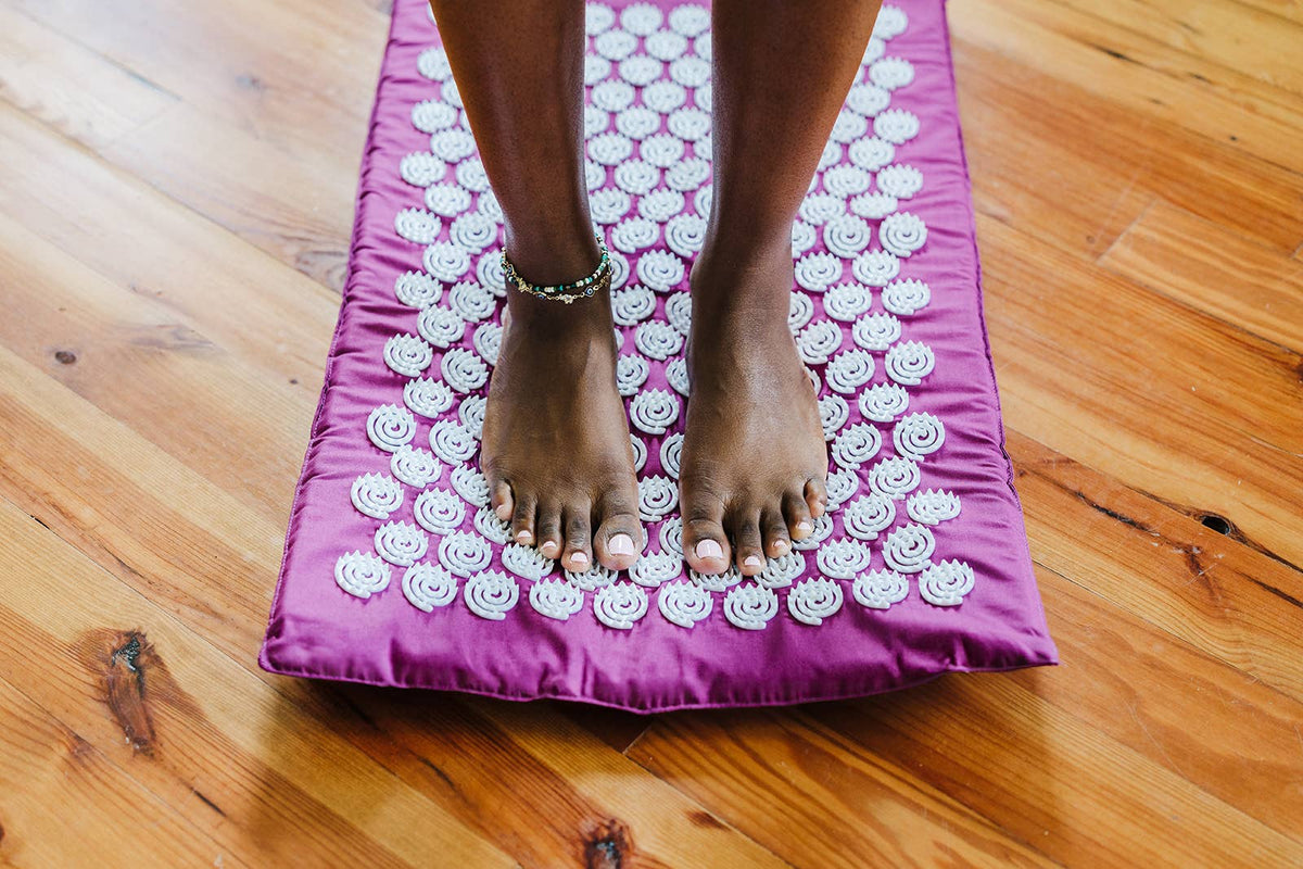 Spirol Acupressure Mat and Pillow Set
