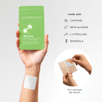 Active Wearable Wellness Patch - pk of 4